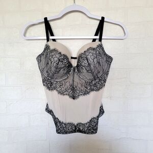 Victoria Secret Corset Lace Bra Top 36D